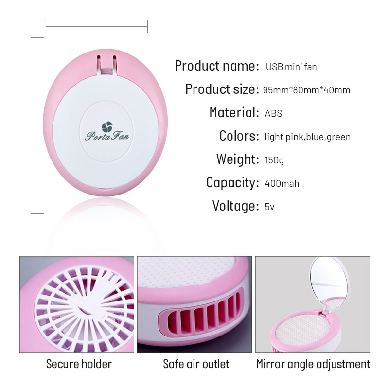 พัดลมติดขนตาขนาดเล็กแบบ USB เค - Eyelash Extension Look บทวิจารณ์และราคา