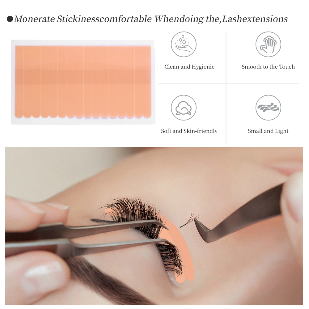 เทปติดขนตา5/10ชิ้นเทปตัวต่อขนต - Eyelash Extension London บทวิจารณ์และราคา