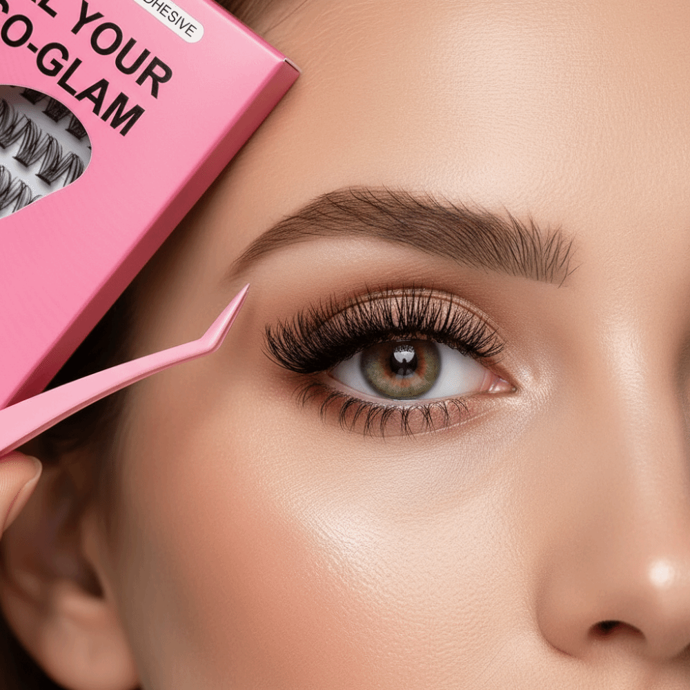 ชุดต่อขนตา DIY แบบธรรมชาติ ขนต - Eyelash Extension Look บทวิจารณ์และราคา