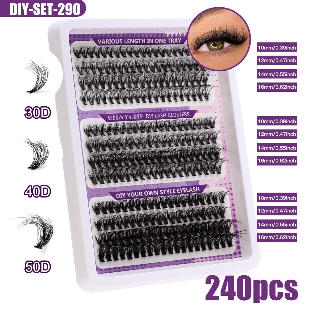 ขนตาปลอมแบบธรรมชาติ สไตล์ Wisp - Eyelash Extension Look บทวิจารณ์และราคา